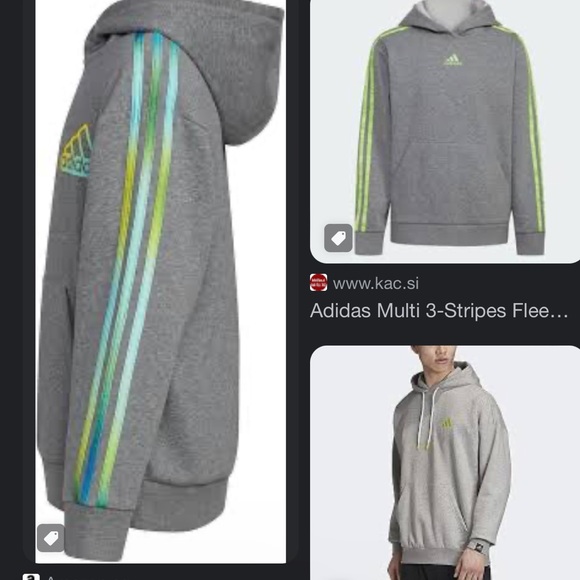 ADDIDAS Logo Gary Hoodie-Size Extra Large - Picture 3 of 8